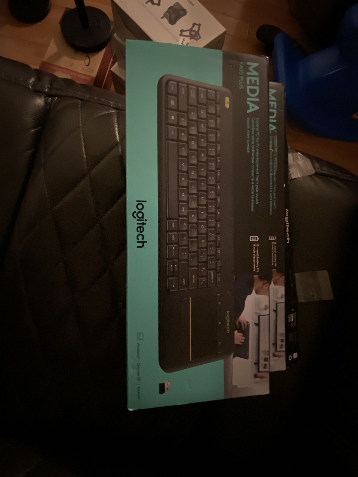 Logitech K400 Plus MEDIA control PC - to - TV