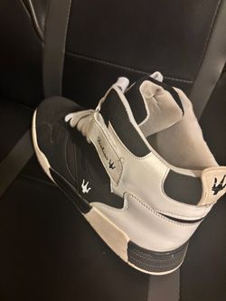 Maserati Black and White Sneakers