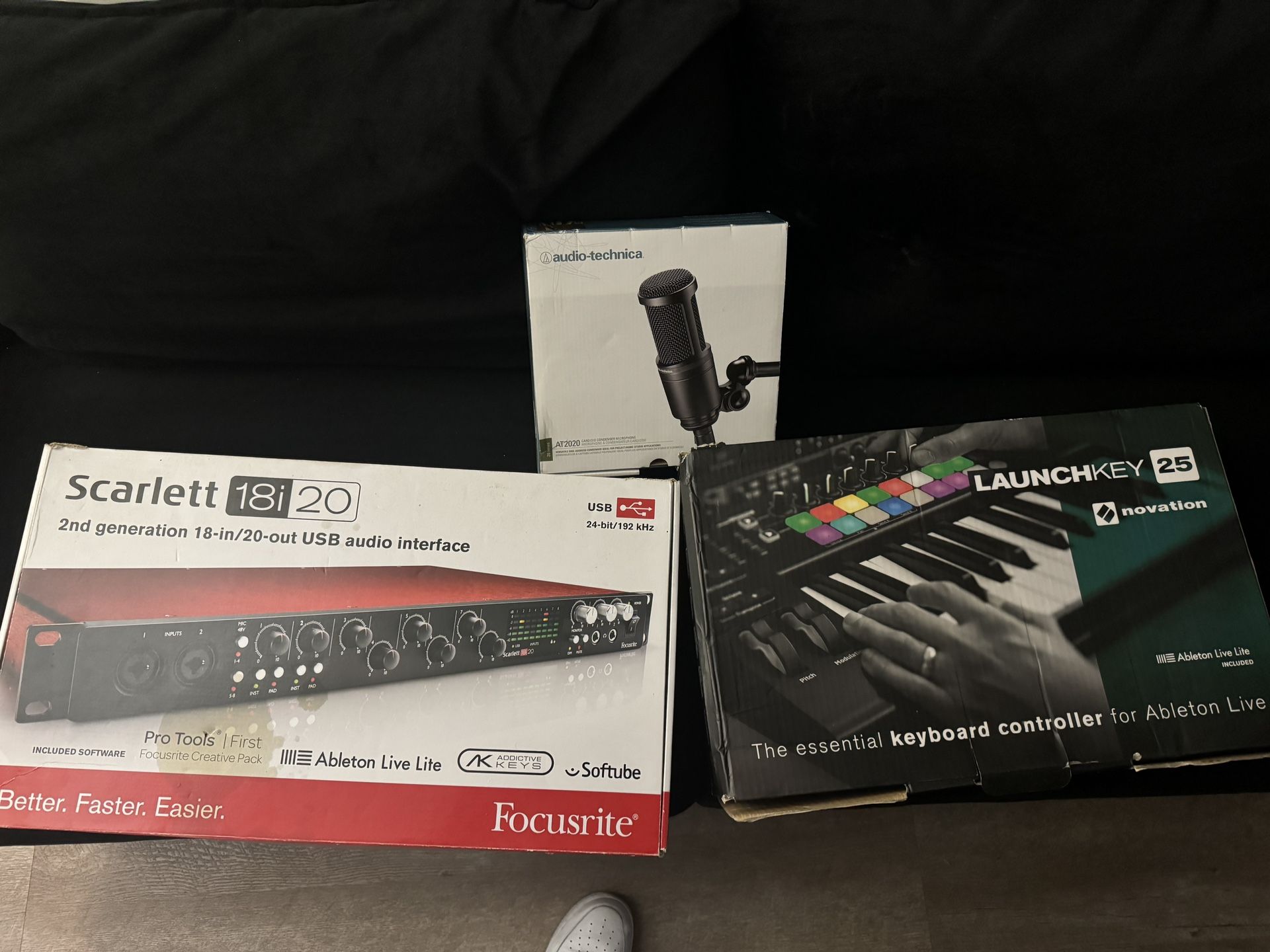 Home Studio Recording Bundle – Excellent Condition!