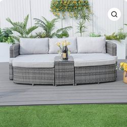 Direct Wicker Pal-1202 4-piece Navy Blue Replacement cover (Brand New Still in Box)