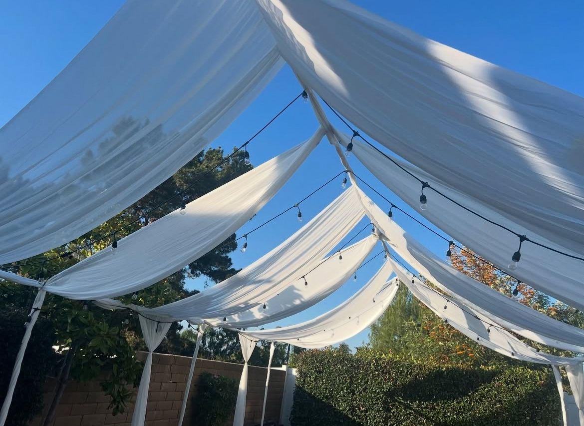 Naked Draping With Bristol Lights