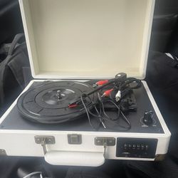 Suitcase Record Player Turntable