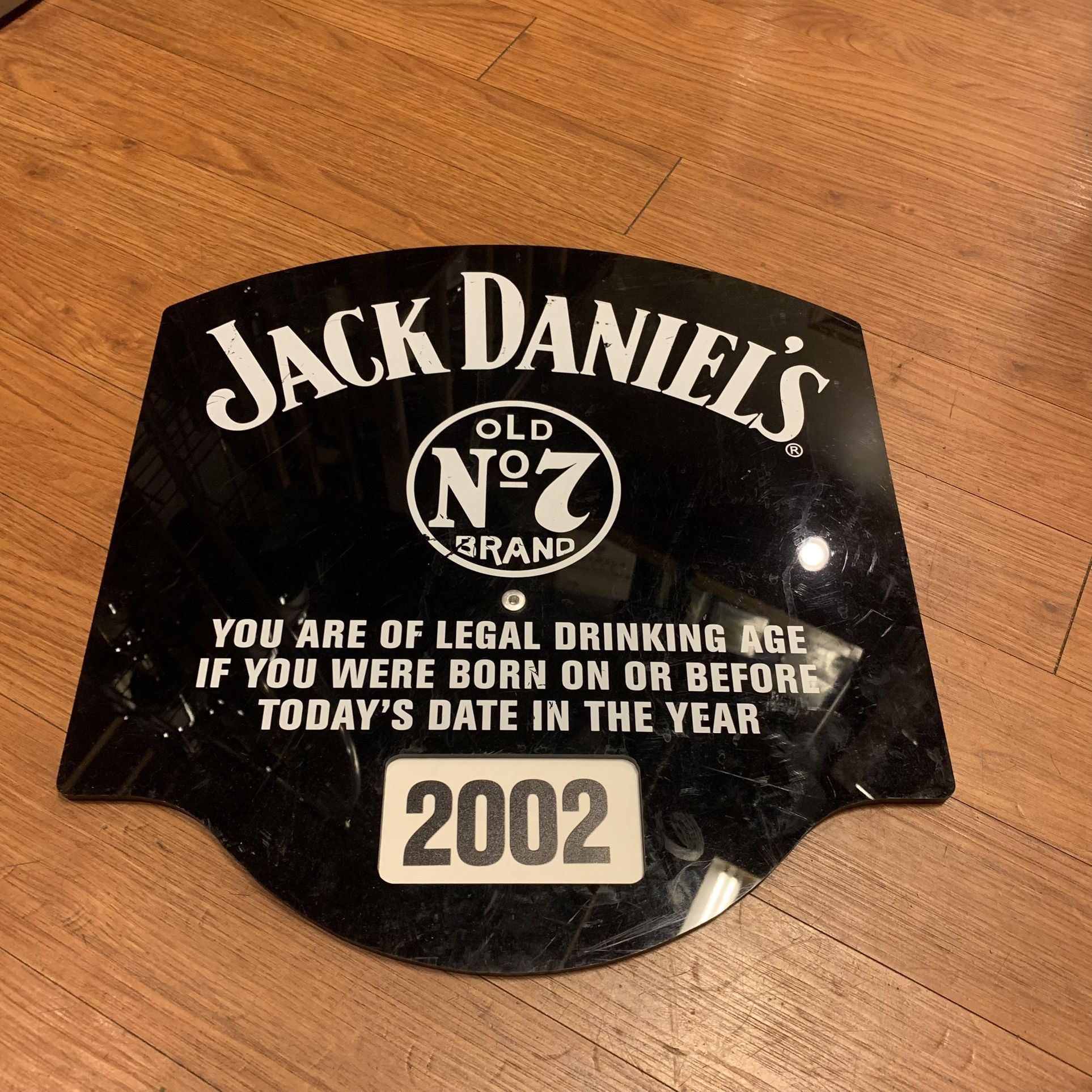 Age Limit Bar Sign