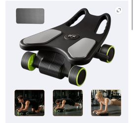 Ab Roller Board Core Workout Machine, New