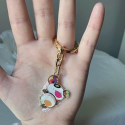 Louis Vuitton Takashi Murakami Panda Keychain Only $50! 