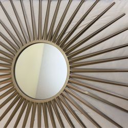 Shinny gold mirror accepting offers