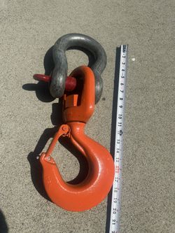 Rigging Shackle and hook