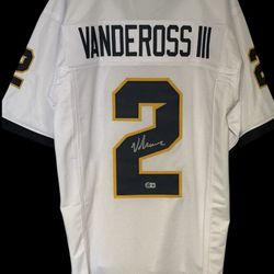 Junior Vandeross III Signed Jersey Toledo Rockets WR • 2026 NFL Draft Prospect Beckett Authenticated