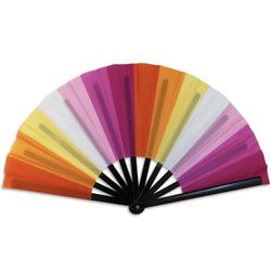 "Sunset"-Themed Oversized Folding Fan