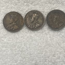 Three Lot Canada Cents