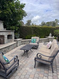 Cast Aluminum Outdoor Patio Furniture Set