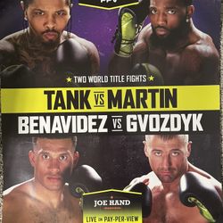 Tank Davis Boxing Poster 