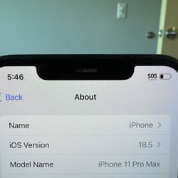 iPhone 11 Pro Max Unlocked - 512GB