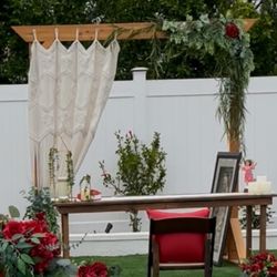 Wedding solid Wood Arch -new