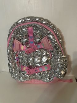 Girls Backpack never used slight smudge marks near buckles