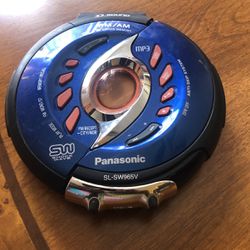 Panasonic, portable cd player
