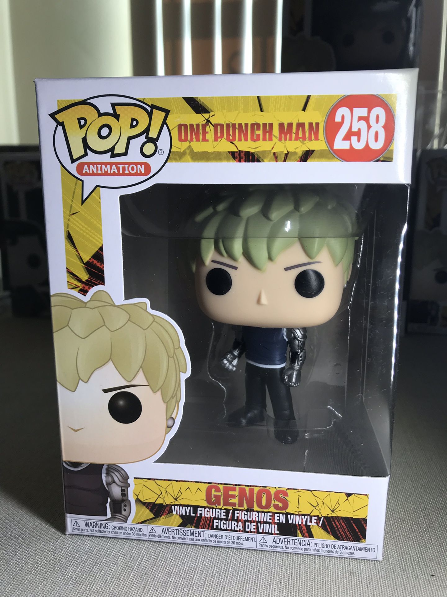 Funko Pop Genos One Punch Man vaulted Sold out