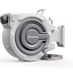 110 FT Retractable Garden Hose Reel by HOZEREEL, Outdoor Garden Hose Reels