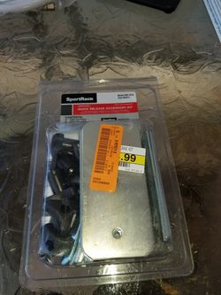 Quick release car kit