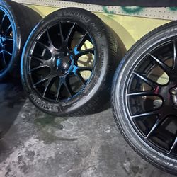 5lug Black 20in Rims 