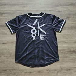 Yookie Electric Family Japanese Baseball Jersey Mens Size Large