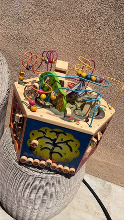 Wooden activity table