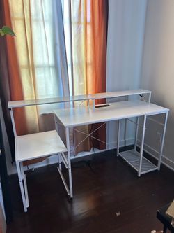 White Computer Desk