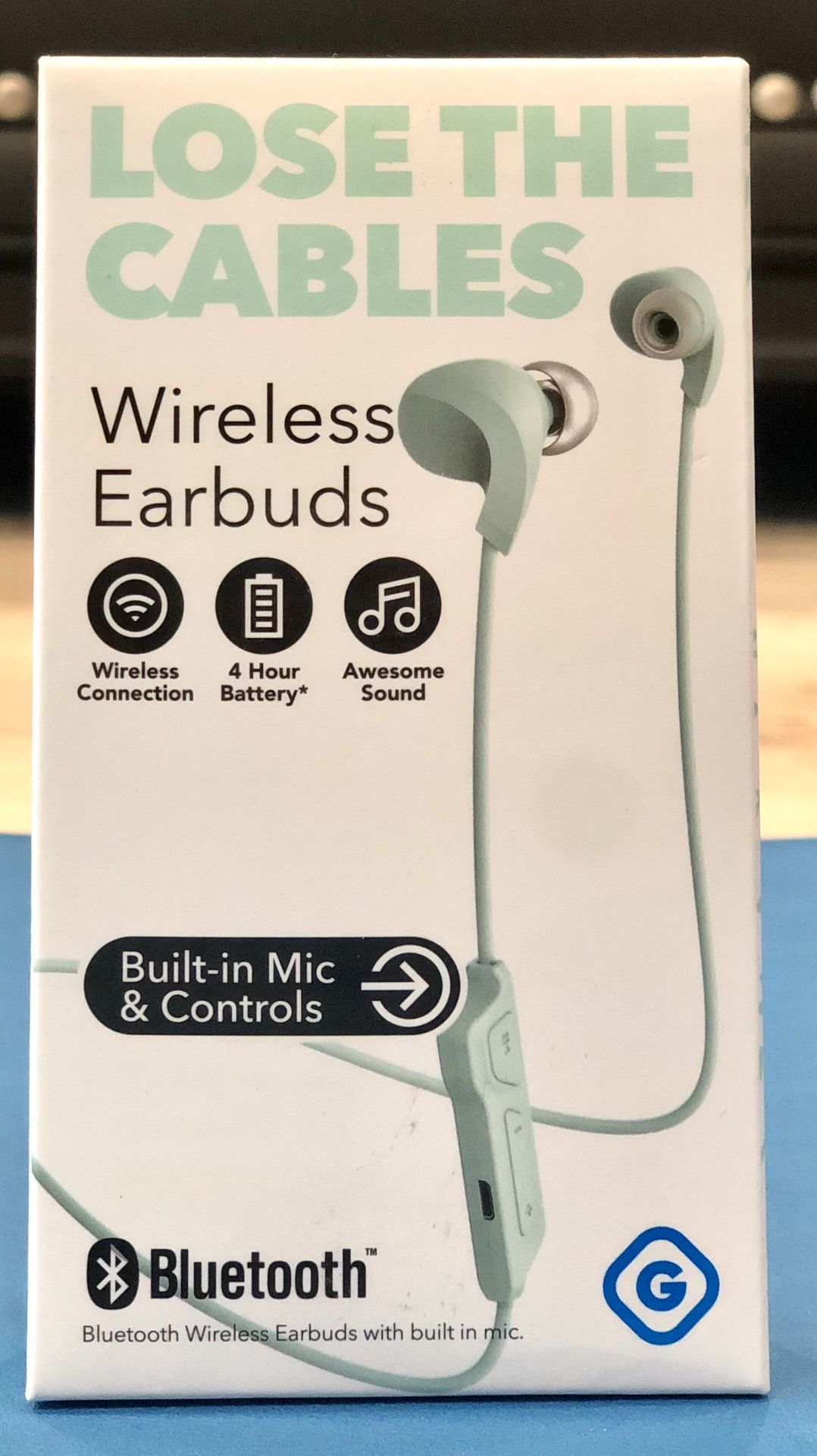 Green color Wireless Bluetooth Earbuds For iPhone, Laptop, Tablet, Smartphones Flash Sale