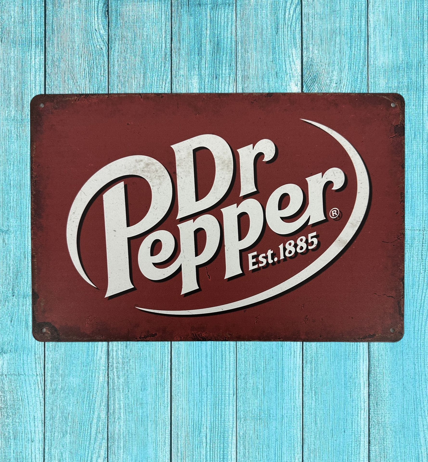 Dr. Pepper Vintage Style Antique Collectible Tin Metal Sign Wall Decor