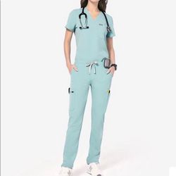 Rare Figs Seaglass Scrub Set XS & SP