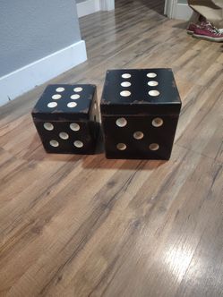 Large Wood Dice