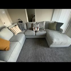 4 Pieces U-part Sectional 