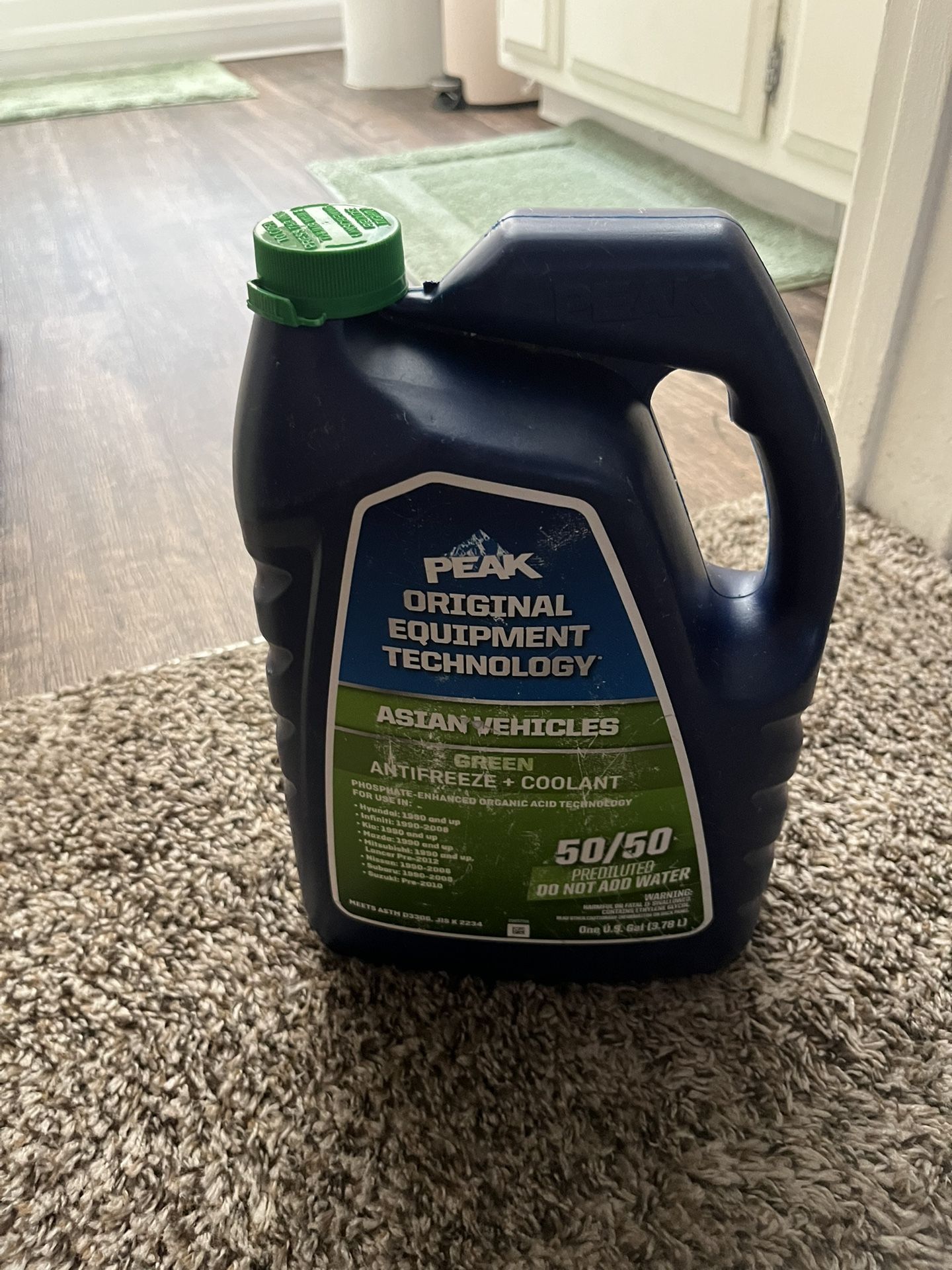 New Anti Freeze Bottle