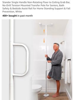 Wonder Pole Stander Single Handle Grab Bar