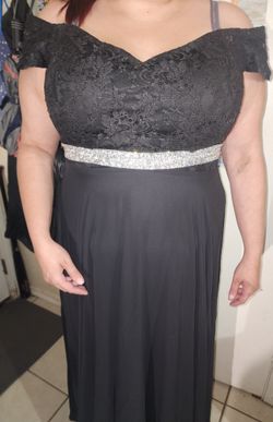 Used Once 3X Black Dress $100 OBO