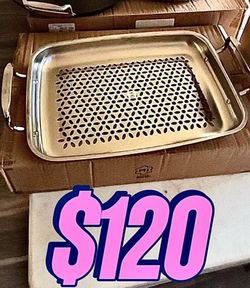 Princess House Bandeja rectangular BBQ