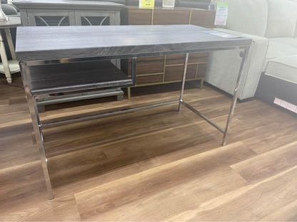 Gray Writing Desk Brand New In The Box