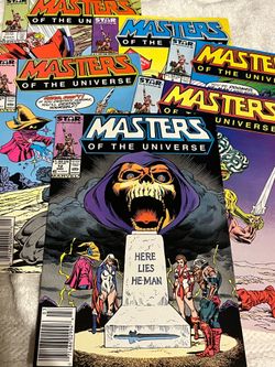 6  MASTERS OF THE UNIVERSE NEWSSTAND EDITIONS