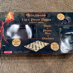 Disney Pirates The Caribbean 3in1 Games Collector's Edition Dead Man's Chest New