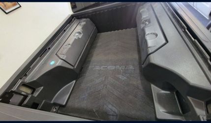 Toyota Tacoma Trail Edition OEM Bed Storage Boxes
