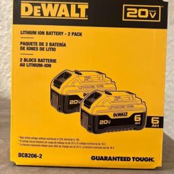 Dewalt 20v 6.0 Battery Pack 