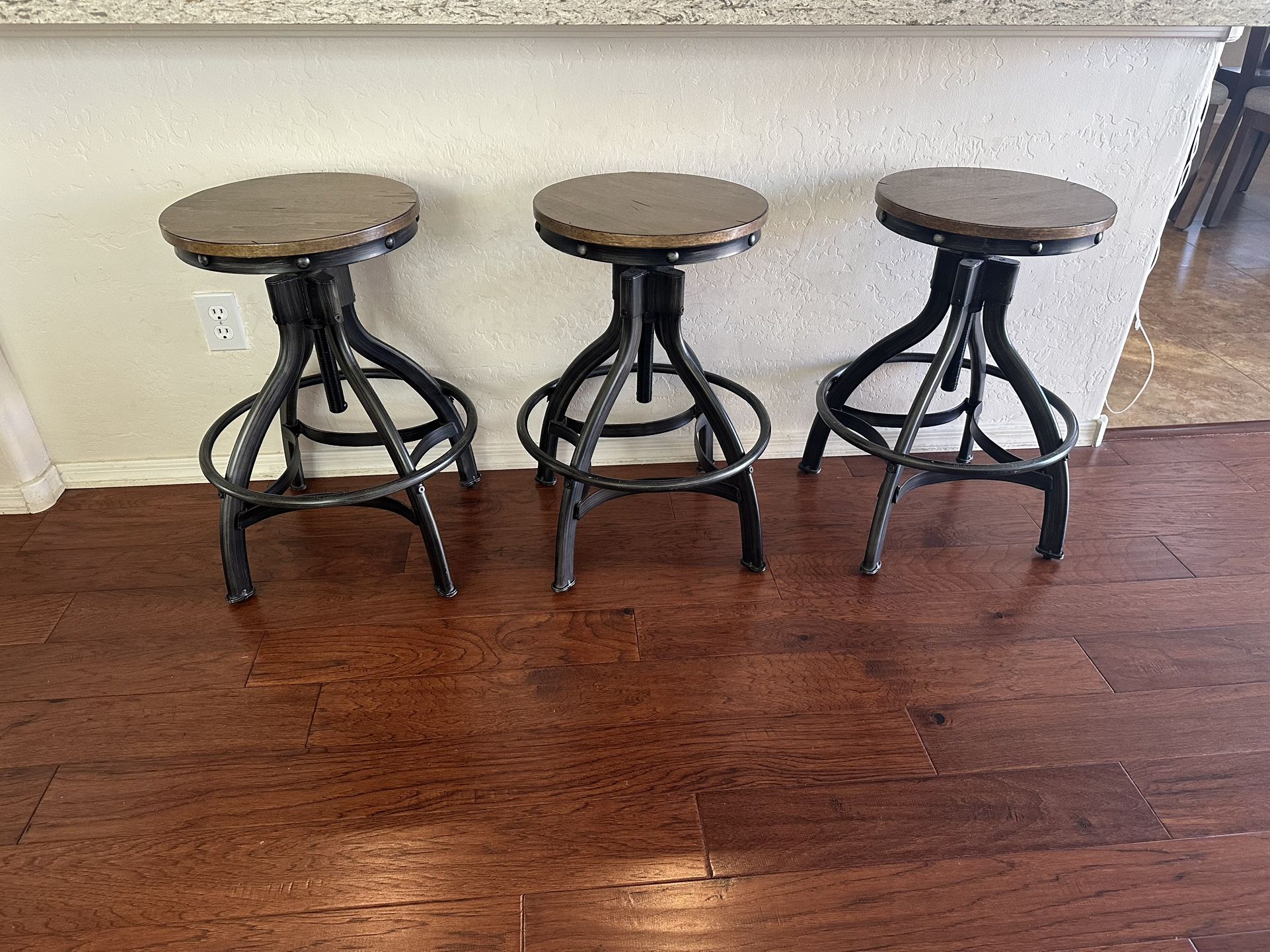 3 Counter Height Bar Stools
