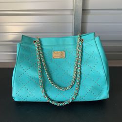 Bebe turquoise blue tote Bag