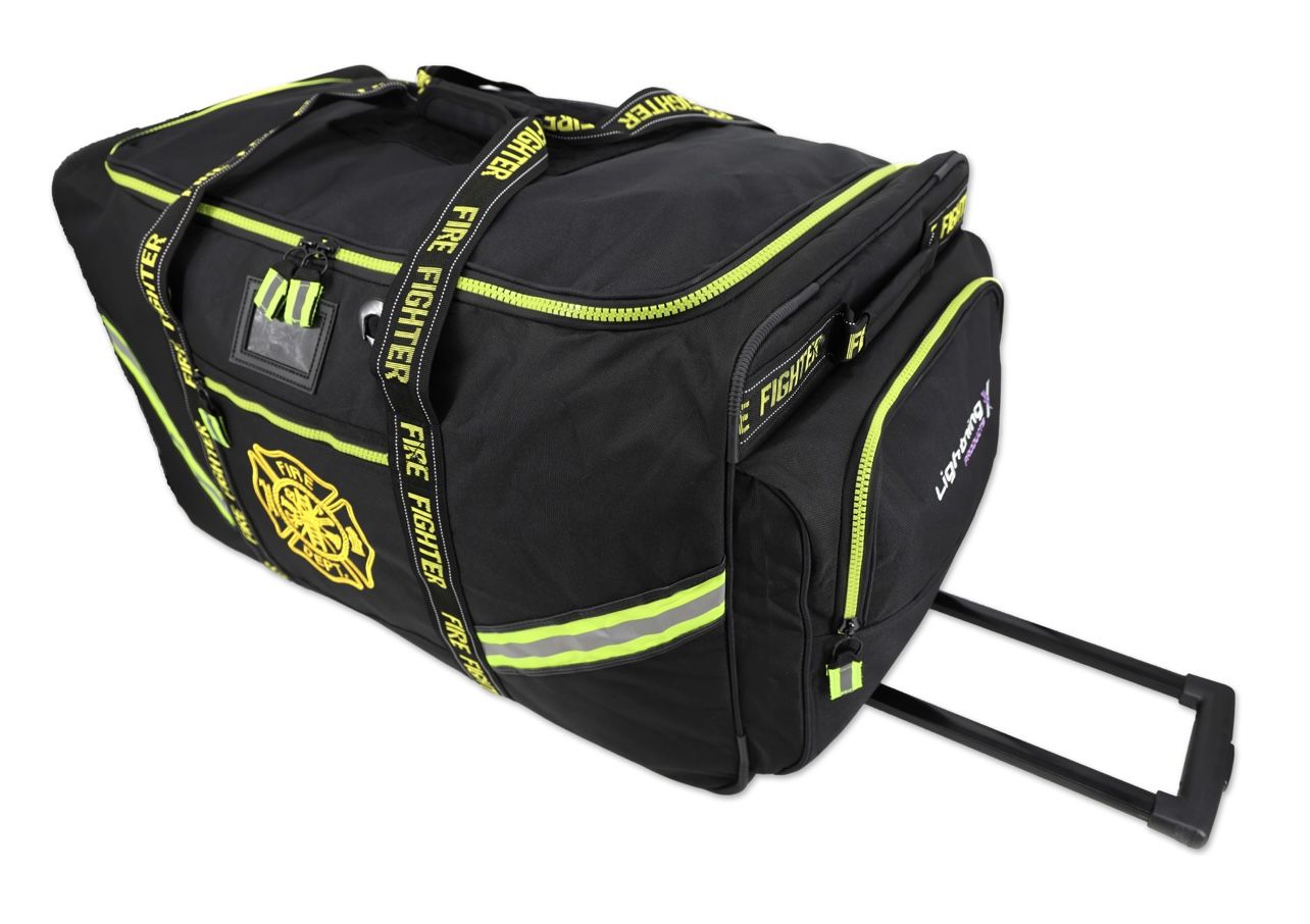 Premium Rolling Turnout Bag Fire Fighter Wildland EMS