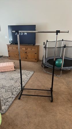 black clothes hanger