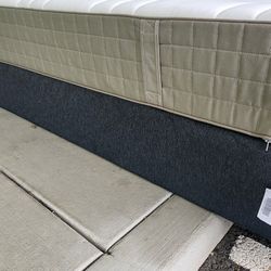 King Size Mattress- Platform Bed Frame Optional 