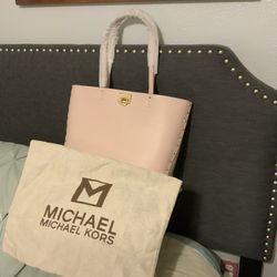NEW MICHAEL KORS MANHATTAN LARGE FASHION TOTE  LEATHER SHOULDER BAG HANDBAG PURSE MK ! ORIGINALLY $558