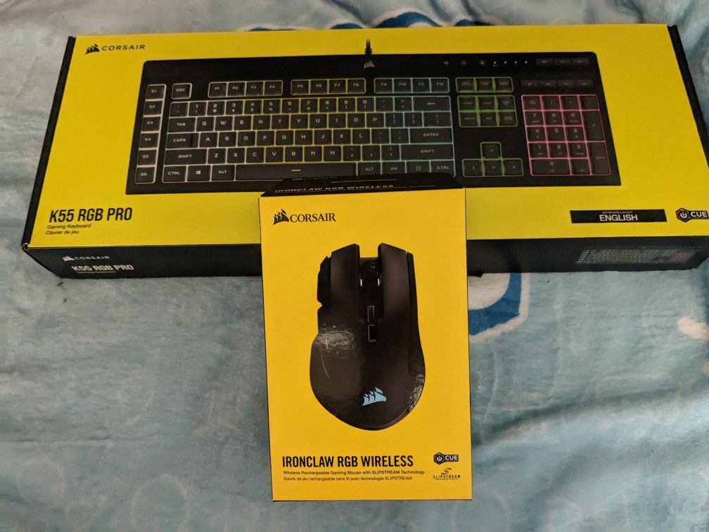 Corsair K55 RGB Pro gaming keyboard (MOUSE SOLD)