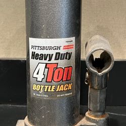 PITTSBURGH HEAVY DUTY 4 TON HYDRAULIC BOOTLE JACK
