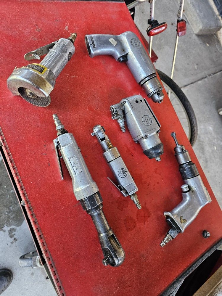 Air Power Wrenchs Tools 6 Set